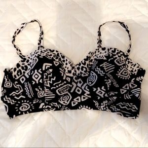 Plus size swim top